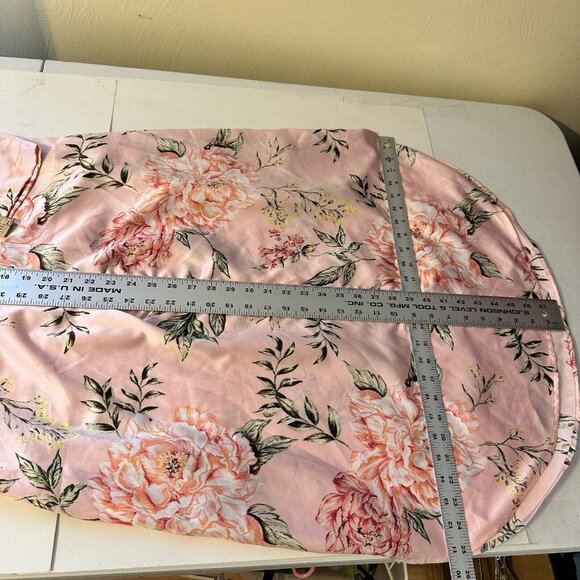 CABERNET BY SLEEP SENSE Womens Kaftan Pink FLORAL ROBE SIZE Small MuMu Lounge - Picture 7 of 11